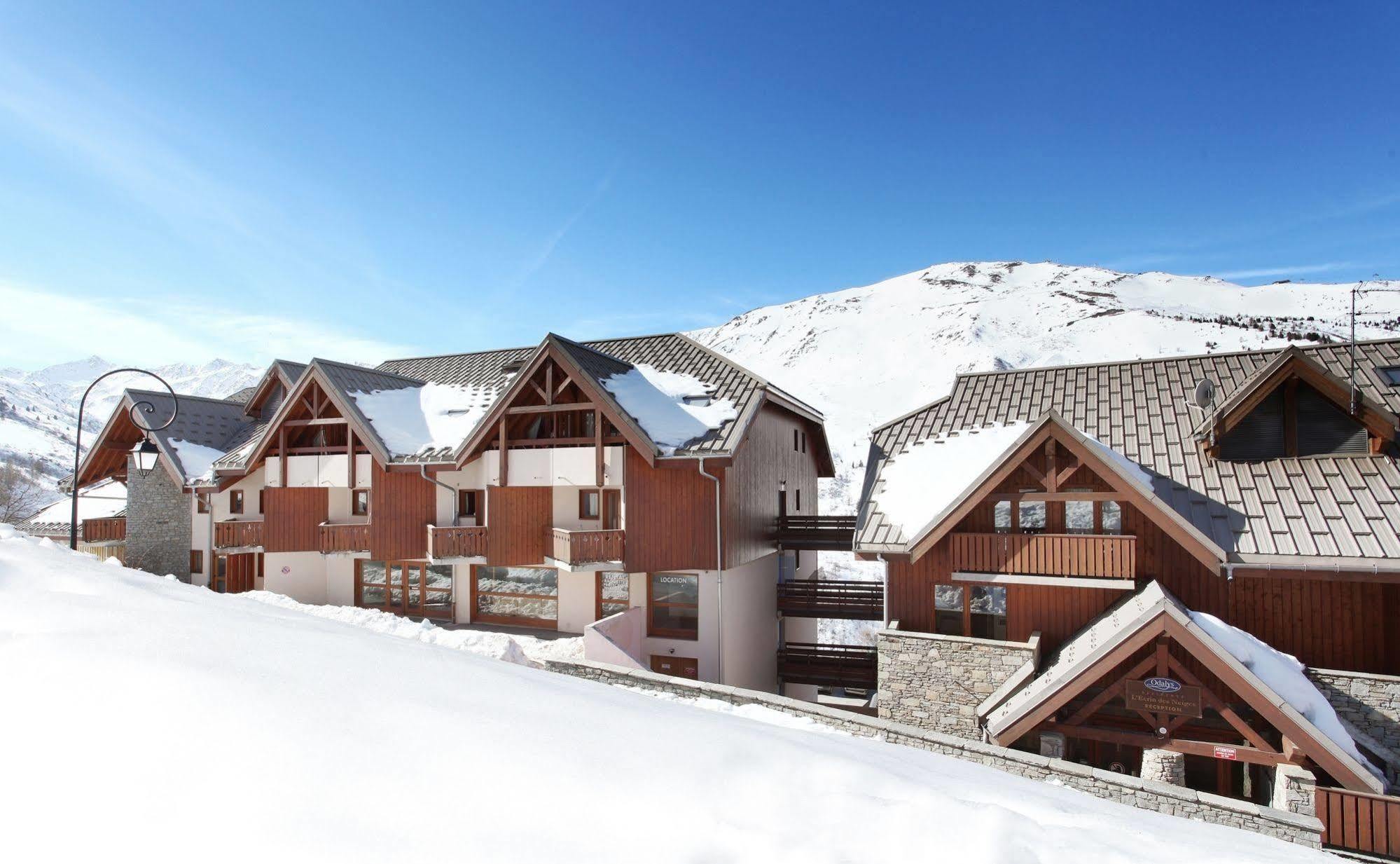 Residence Odalys L'Ecrin Des Neiges Valmeinier Kültér fotó