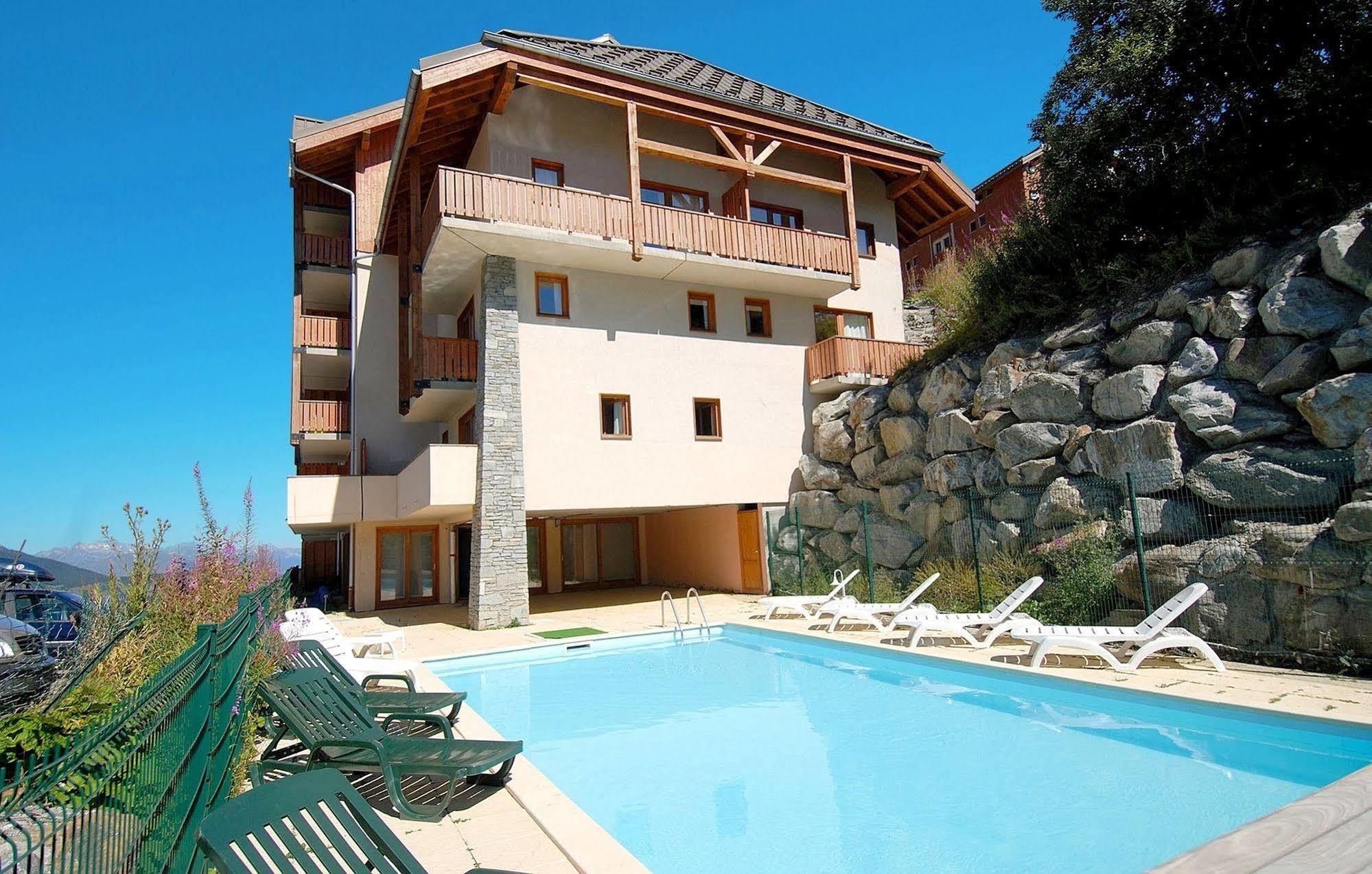 Residence Odalys L'Ecrin Des Neiges Valmeinier Kültér fotó